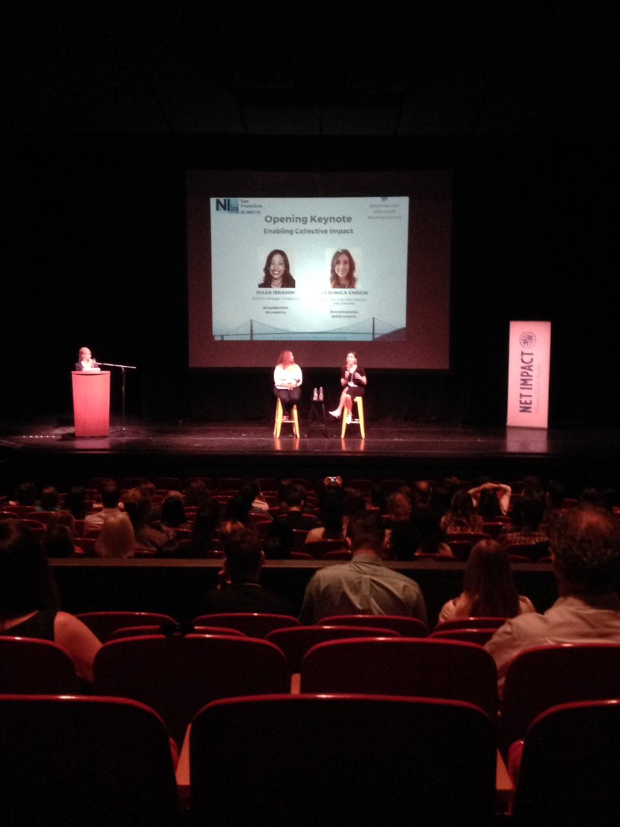 NetImpactSF's tweet photo. Kicking off our first keynote at #NILocalSF #NetImpactLocal https://t.co/AyoUqzGuxX