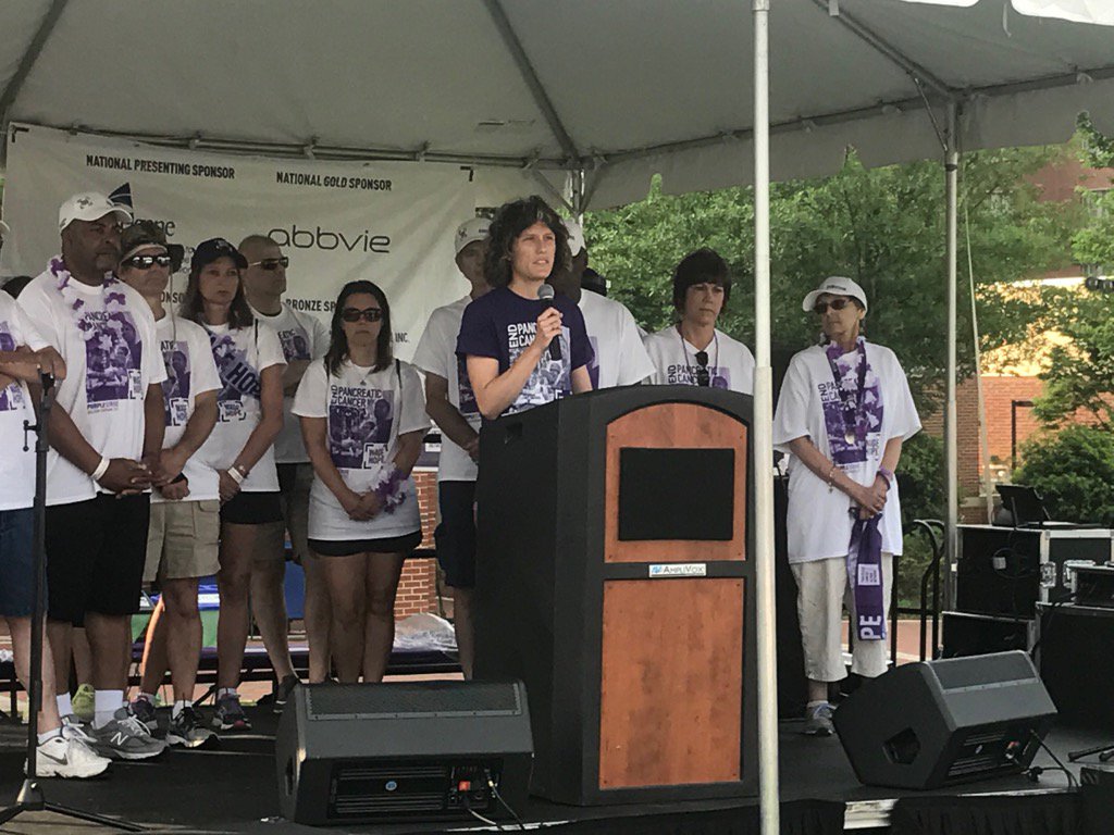 Kirsten Bryant 2017 Purple Stride #WageHope
