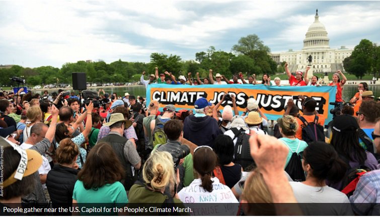 People's #ClimateMarch protest to take on Trump's climate policies bit.ly/2pvR4ad https://t.co/a9A1nK8dQC