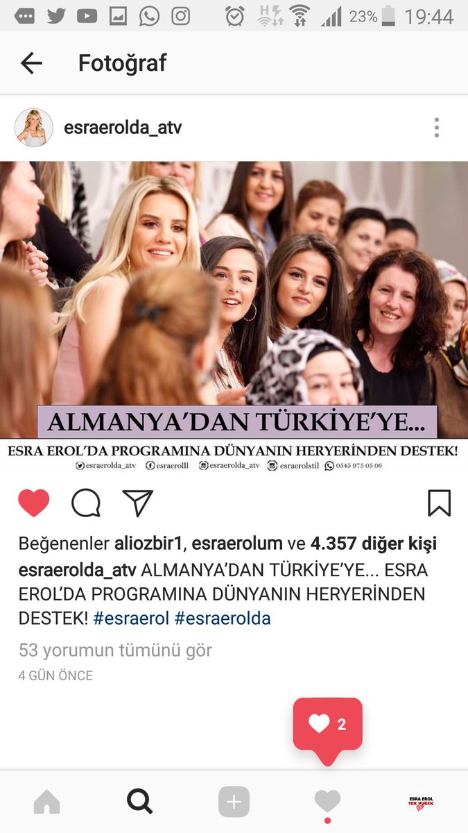 7 den 70 é Esra Erol izliyor #esraerol #esraeroladokunma