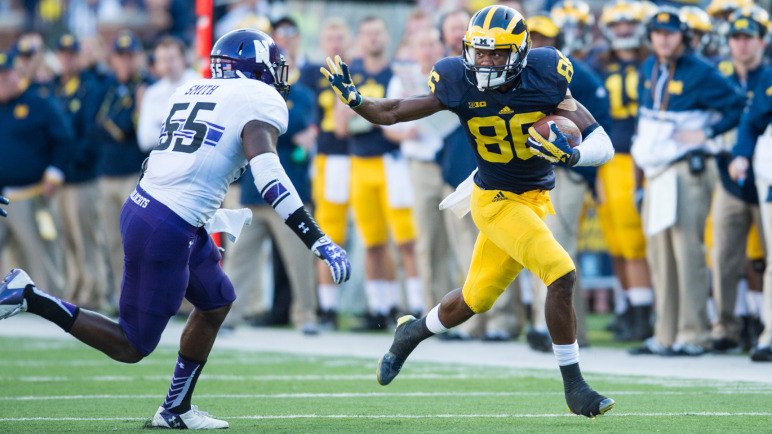 Bj Kissel The Chiefs Have Traded Up And Picked Wr Jehu Chesson 6 3 4 Pounds From Michigan With The No 139 Overall Pick T Co Awdec6gdni Bj Kissel The Chiefs Have Traded Up And Picked Wr Jehu Chesson 6 3 4 Pounds From Michigan With The No 139 Overall Pick T Co Awdec6gdni
