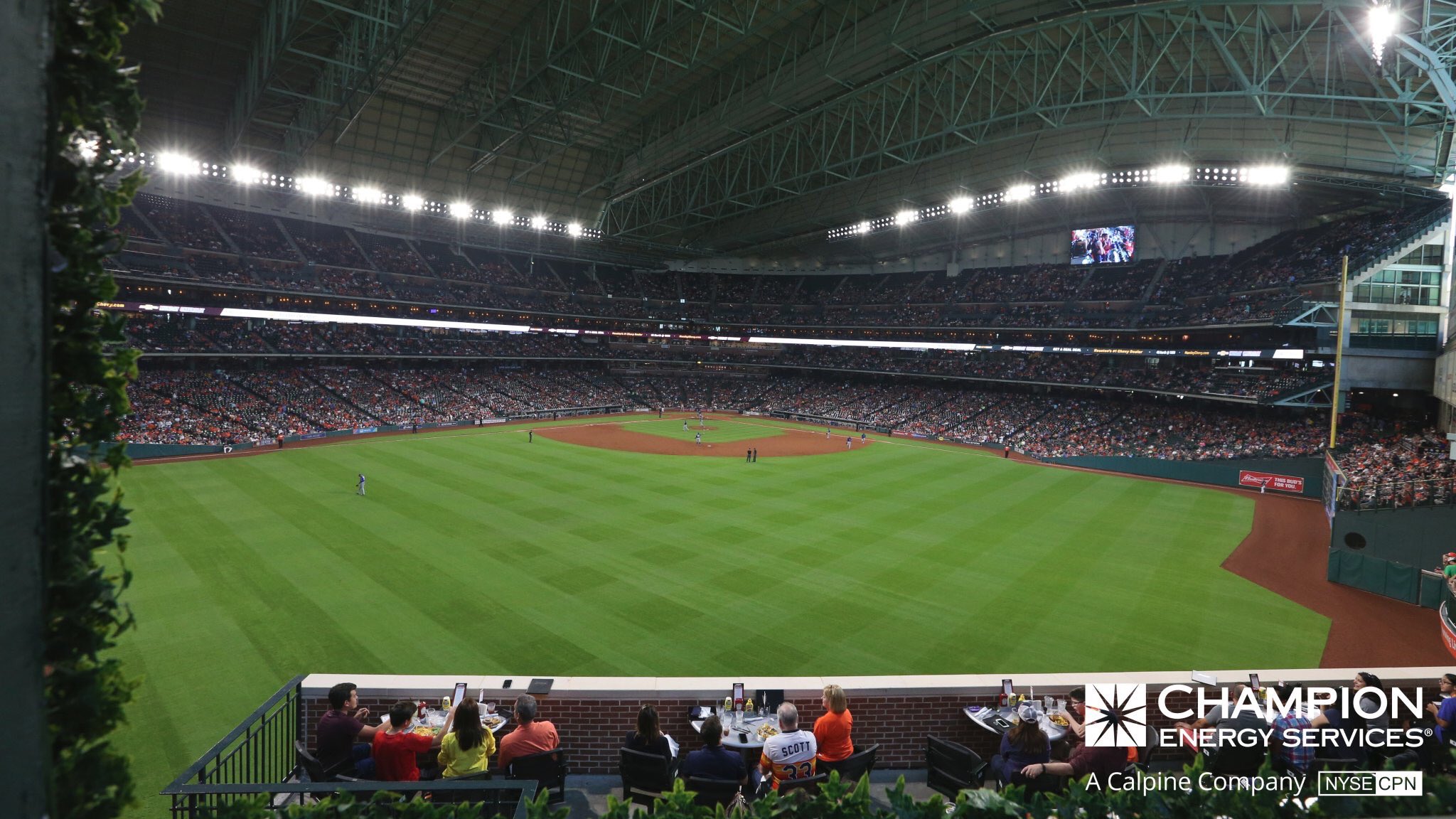 Houston Astros on X: Today's Roof Report, presented by