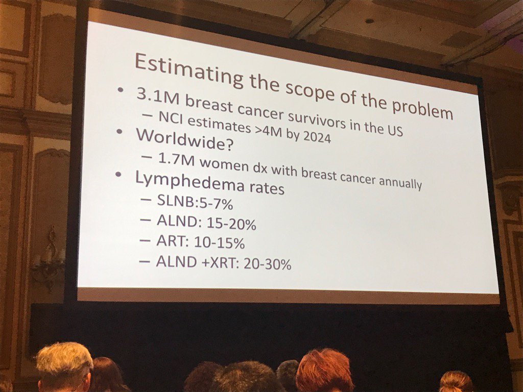 Scope of lymphedema problem. #ASBrS17