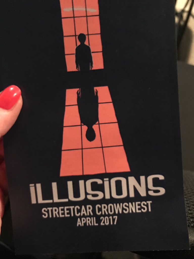 atomicvikki's tweet image. Seeing the matinee of Illusions @crowstheatre #jonkaplan 💔❤️@theandrewshaver @SideMart