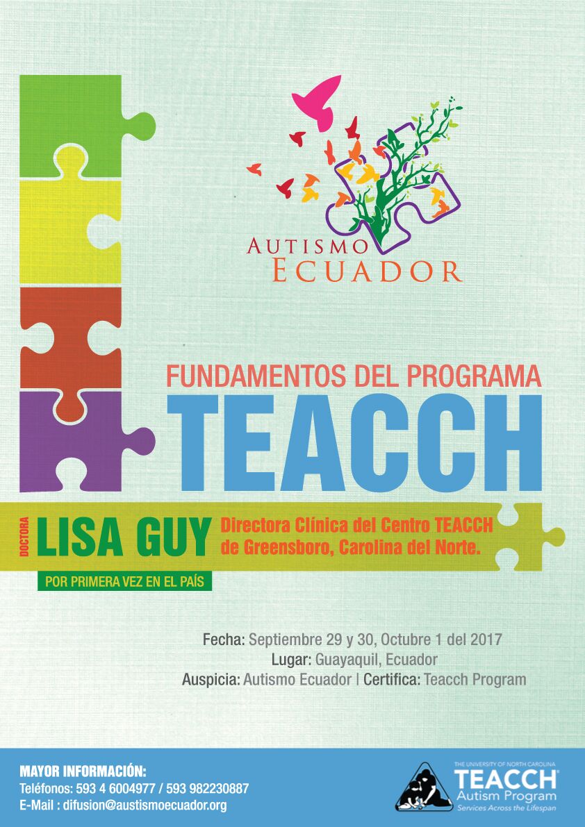 AutismoEc's tweet photo. Teacch, por primera vez en Ecuador.#TeacchProgram #AutismoEc #sihayesperanzaparaelautismo https://t.co/0EjcvanAhm