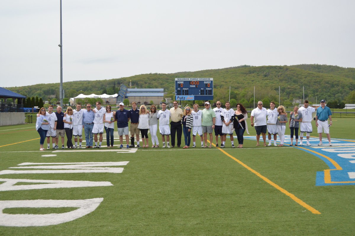 Good luck to <a href="/MountMLacrosse/">Mount Men's Lacrosse</a> today against against St. Joseph's on Senior Day!