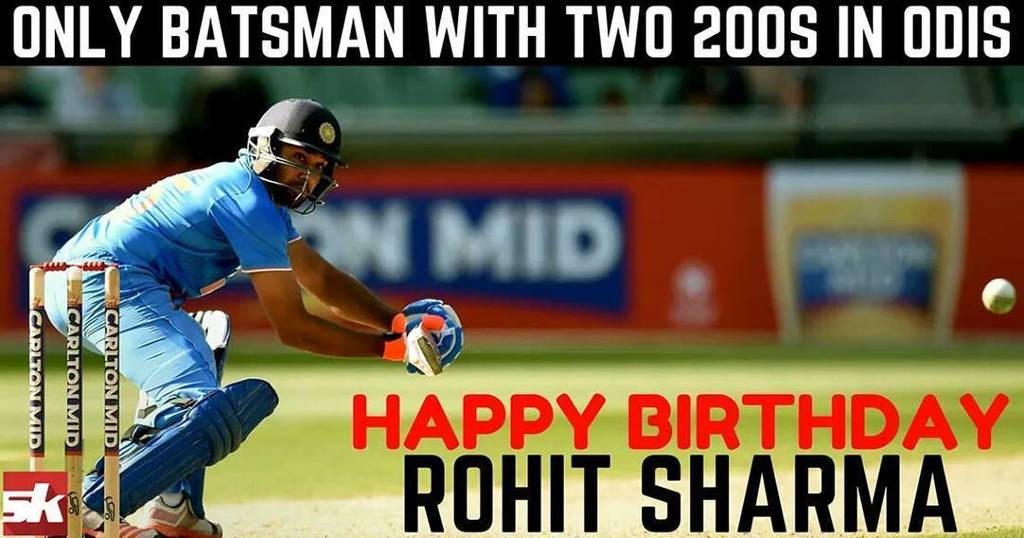 Happy birthday, Rohit Sharma 