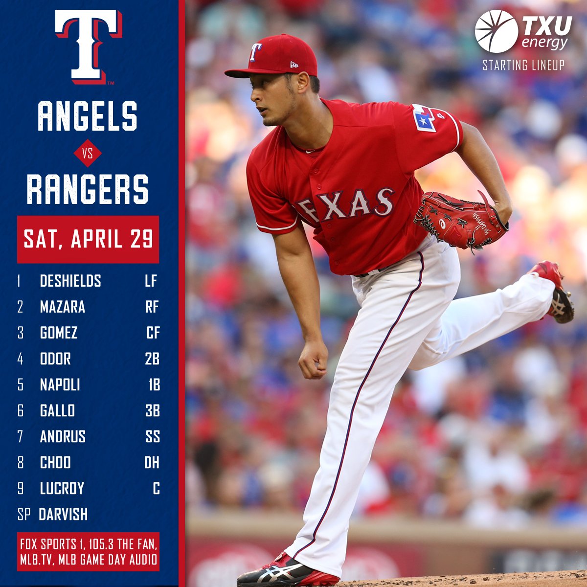Darvish is on the bump tonight with first pitch at 6:15 pm on FS1. Game Preview:  atmlb.com/2qqGn5Z https://t.co/07v9ht9Xco