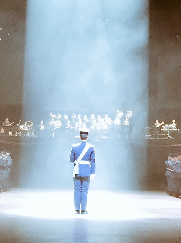 More_yet's tweet image. Lights on. There's nothing you can do but watch. Tonight is the final evening performance. Great music matched by great drill.