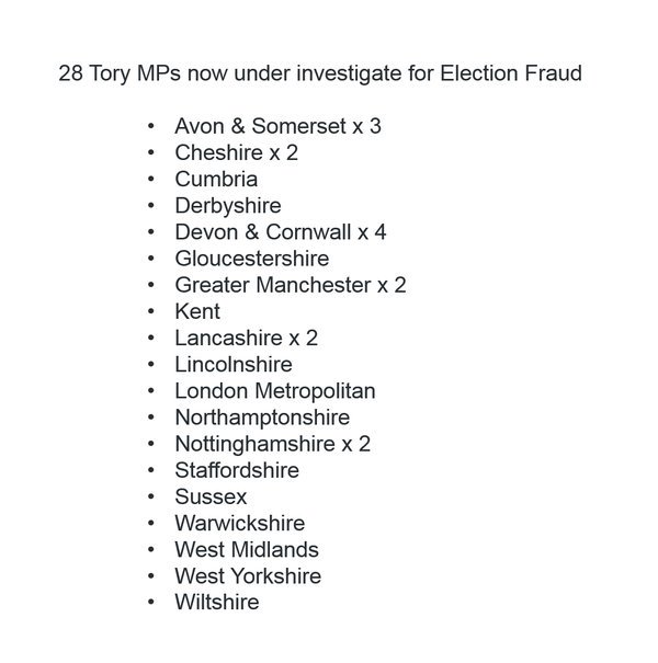 radfax's tweet photo. @ChrisDarroch2 @chunkymark #ElectionFraud #ToryLies #toryelectionfraud #conservatives #Fraudsters #conservativefraud #GeneralElection #GE2017 #TORY #lies
rt https://t.co/II4rgmIHUv