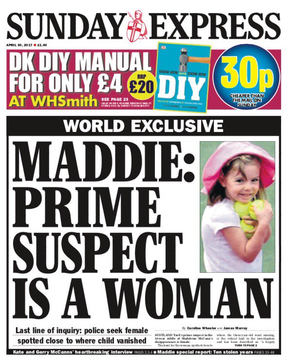 SUNDAY EXPRESS - SUSPECT A WOMAN C-munB2W0AAIRpK