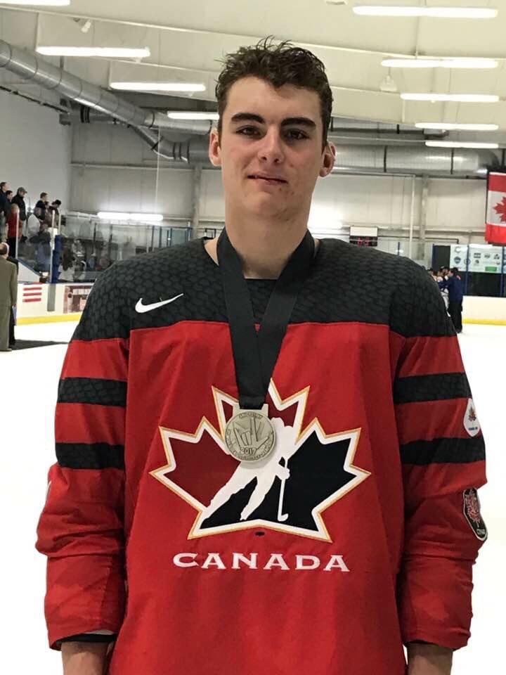 Congratulations Jack DesRoches on winning silver with the CDIHF Hockey.