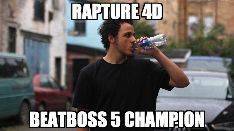 Moderadiolondon's tweet image. That's it for #BeatBoss5! Congratulations @Rapture_4D and everyone that took part!

Follow @BeatBossGrime @ModeFMOnline &amp;amp; @TUIGSE for more