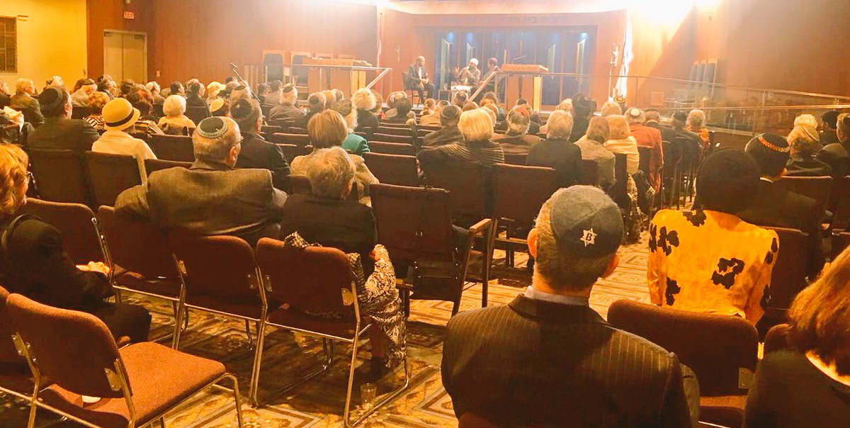 Honoured to be the 1st Imam ever to speak at Beth Tikvah Synagogue today with Rabbi Jarrod Grover. Amazing audience &amp; questions.