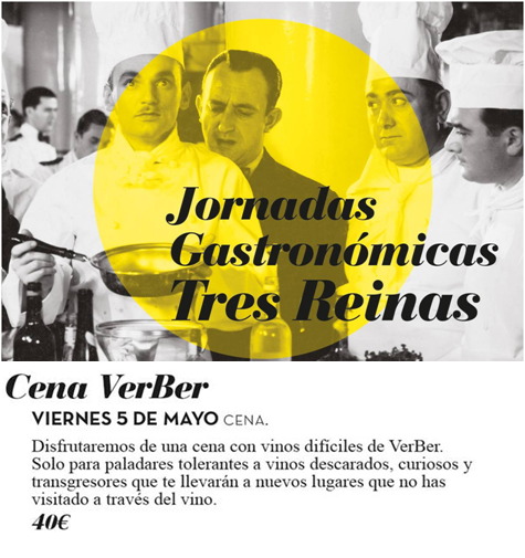 TresReyes_Htls's tweet photo. Próximo viernes 5,cerrramos esta temporada de nuestras #jornadas #gastronómicas con #vinos difíciles de VerBer.Reserva ya tu mesa! 948226600 https://t.co/LQ8tdqiJ1z