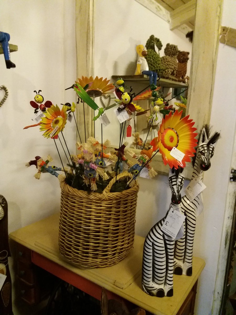 Want to brighten up a corner of your garden?  Come and have a look at our cute items in the gift shop...grab a coffee n cake too!