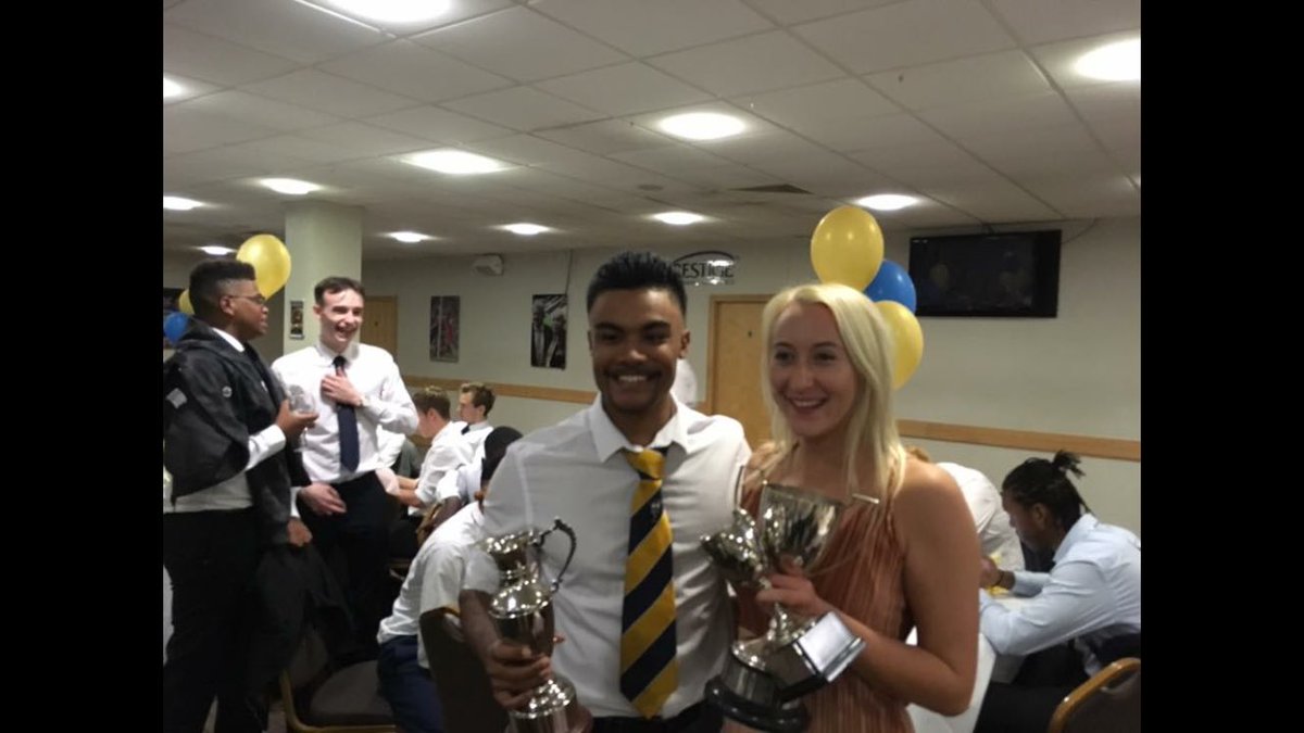 Congratulations to Jerome and Remi for their awards tonight #hugc #trophypres