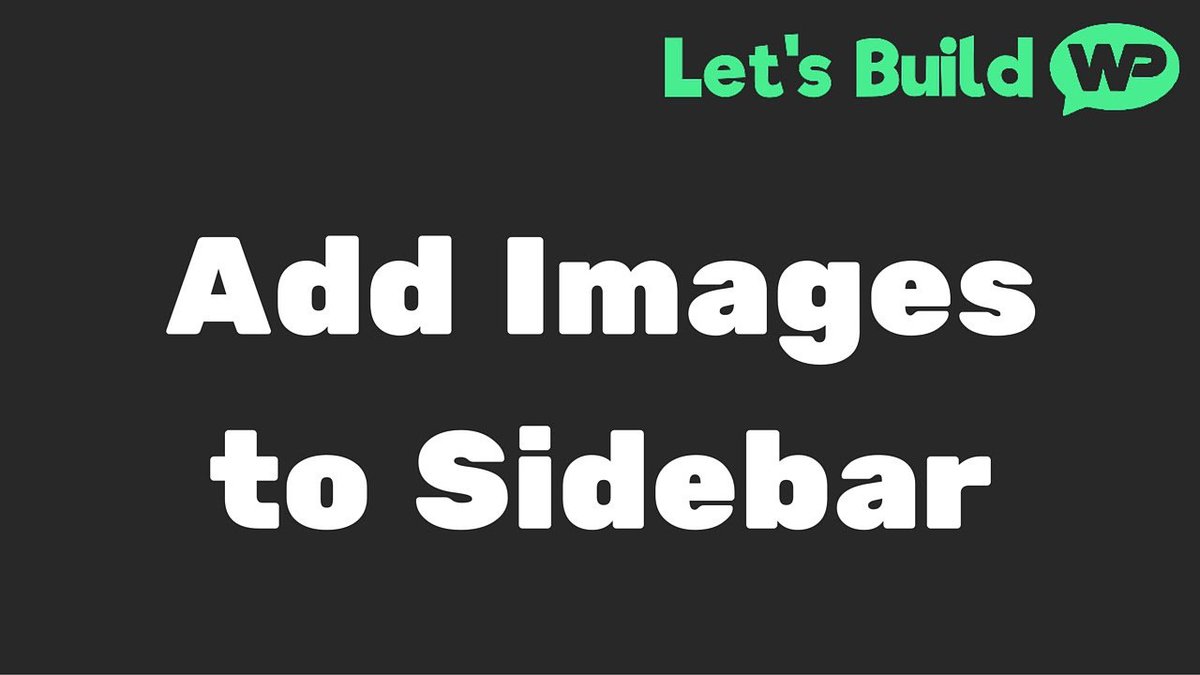 wpgurus1's tweet image. How To Add #Images to your ##WordPress Sidebar and ... - #AddImage #AddImageOnWordpress #AddImagesToSidebar - wp-gurus.com/how-to-add-ima…
