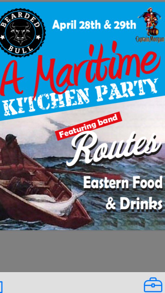 Night 2 if you missed last night join us tonight. Try our Maritime Menu.