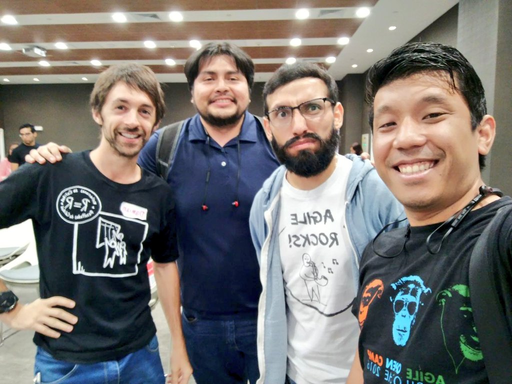 dbuo's tweet image. @kleer_la Presente en el #AgileOpenLima 2017 @agileperu