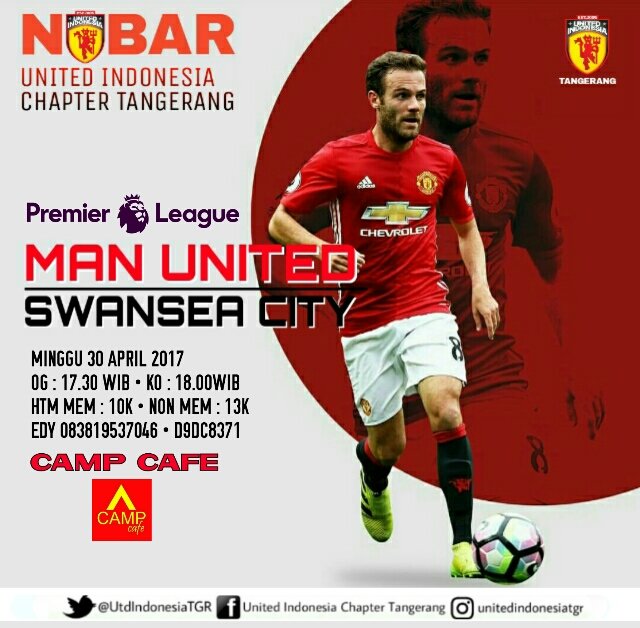 Malam libur, gak ada alesan buat ga nobar :)))

HAPPY BIRTHDAY JUAN MATA! 