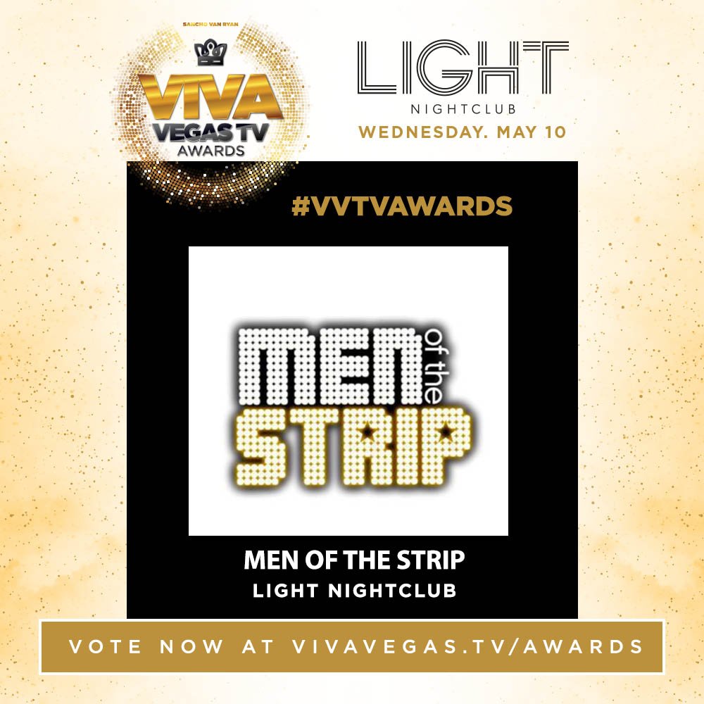 Click the link & vote for us for BEST MALE REVUE- vivavegas.tv/awards ! 

@SanchoVanRyan @VivaVegasTV @TheLightVegas #VVTVAwards