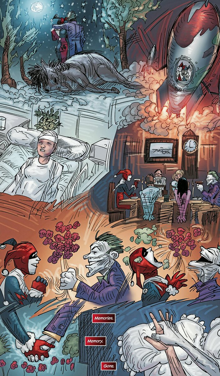 bestofharley's tweet photo. Harley's memories in Gotham City Sirens #21 https://t.co/z7AwT8TKlX