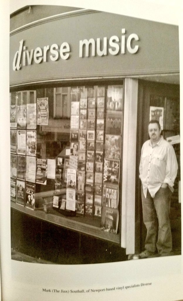 WallyTBM's tweet photo. Hey Ray @country_mile you will never guess what picture is in the book I'm  reading @DiverseMusic @graham1471 #LastShopStanding https://t.co/k45nRxPlVx