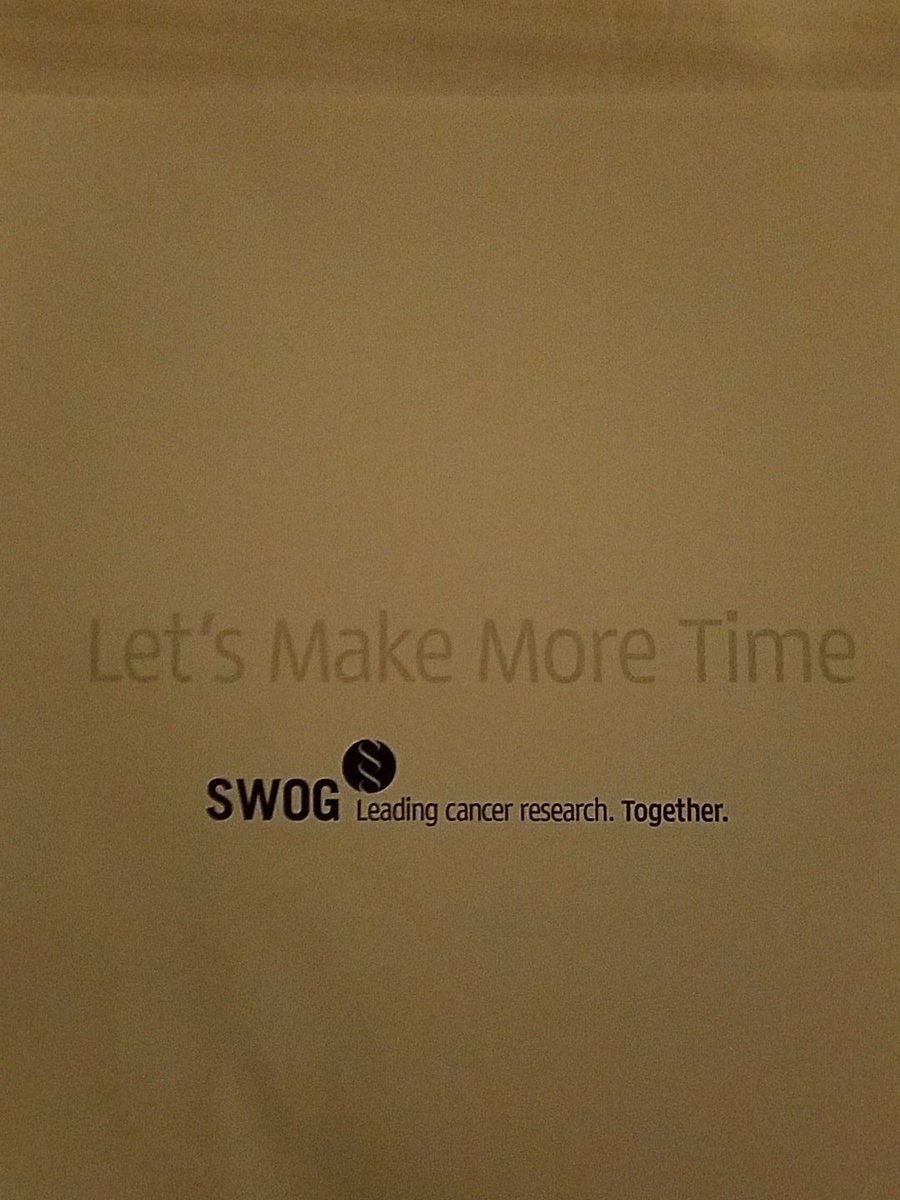 Thanks to SWOG for the inaugural leadership academy. Privileged to take part.