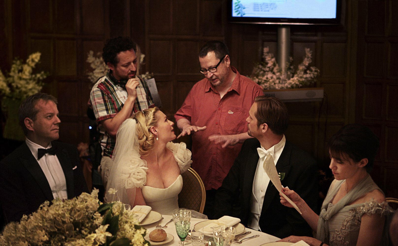 Happy birthday to both & Lars von Trier, seen here filming \Melancholia\ (2011): 