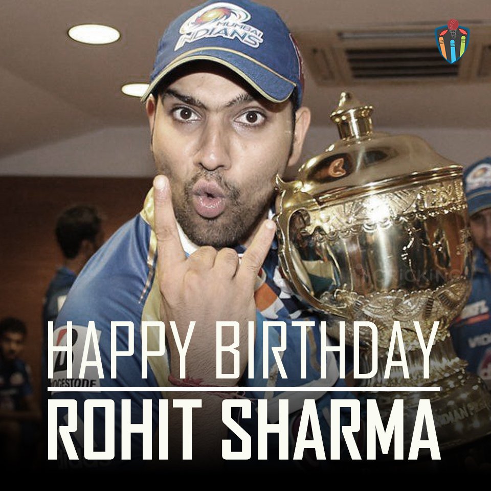 Happy Birthday Rohit Sharma. The Indian cricketer turns 30 today. 