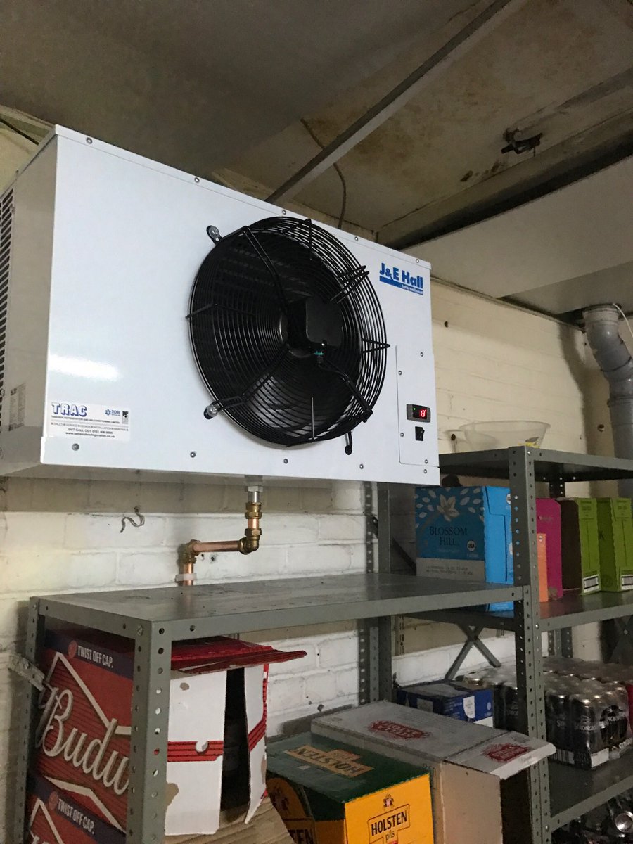 TRACLTD's tweet photo. New @jehallfridge #cellarcooling system installed in #Tameside a few weeks ago #refrigeration #manchester #cheshire #CallTRAC https://t.co/QsblSvY570