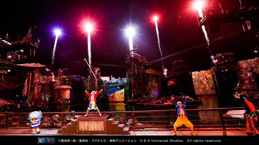 Usj 17ワンピースプレミアショーのチケット情報や上演時間 場所 Universalグルメstudio岡山blog