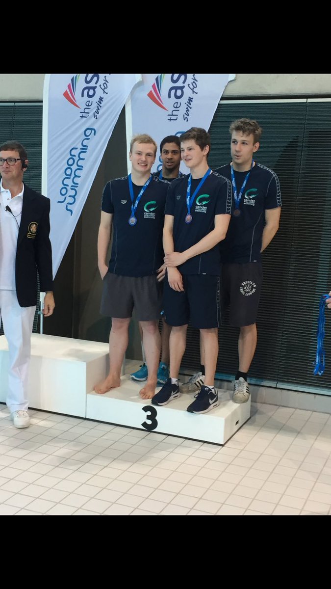 Camden Swiss Cottage On Twitter Boys 17 Yrs 4 X 200 Free Relay