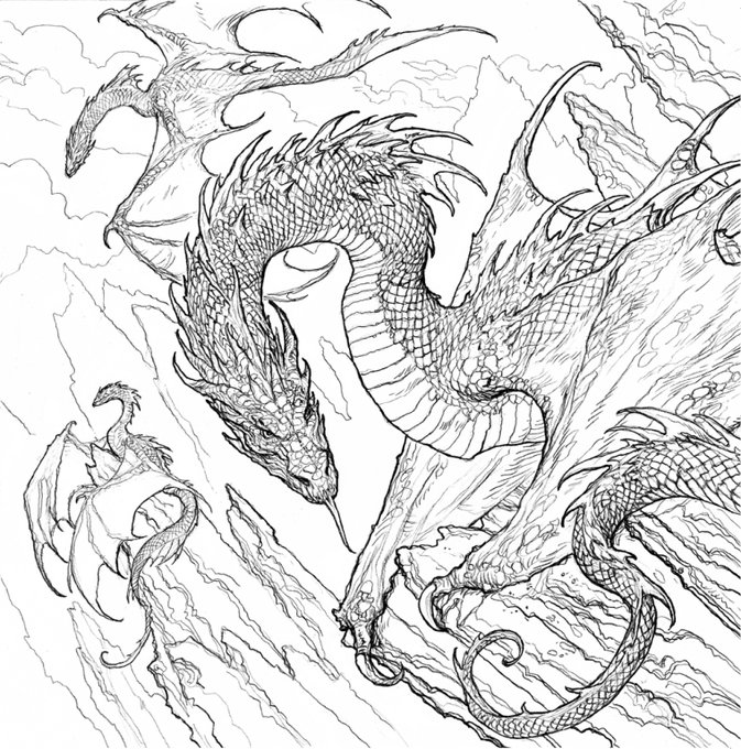 【トップレート】 ドラゴン 塗り絵 - Nurieiscoloring ~ 無料のぬりえ画像