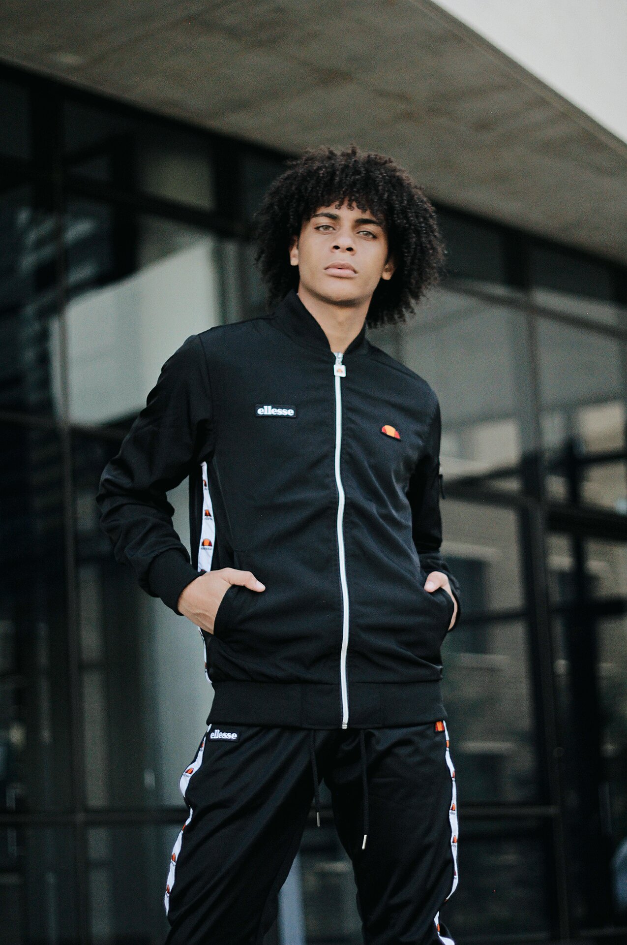 Ellesse mens top heritage tracksuit