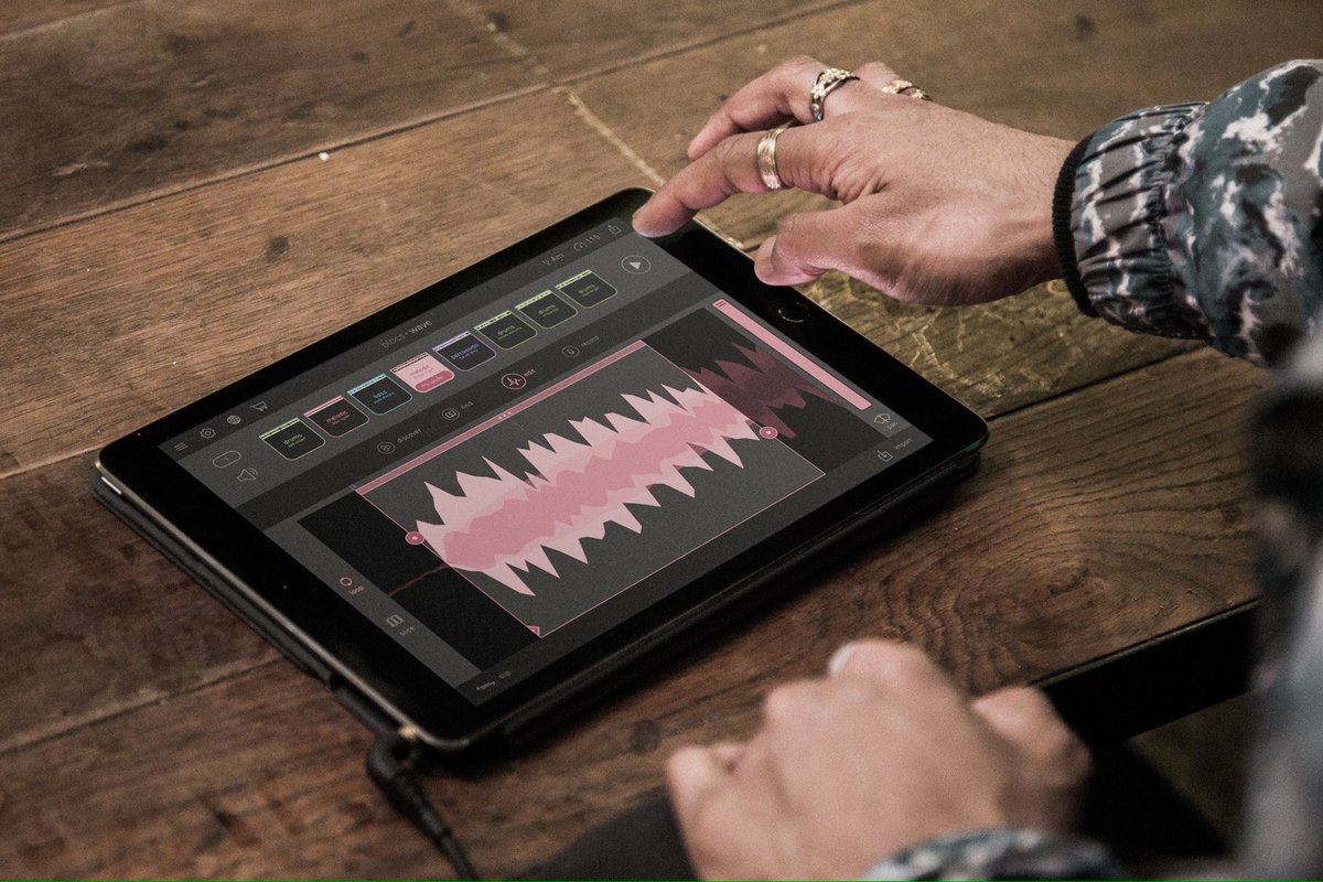 mypandashallfly's tweet image. Fun with the Blocs Wave app 🌪

#musicapps #musictools #apps  #sounddesign #makemusic #musicians #musicmakers #blocs #blocswave #novation