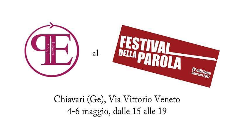 A Chiavari dal 4 al 7 maggio. #festivaldellaparola cultura spettacolo e musica