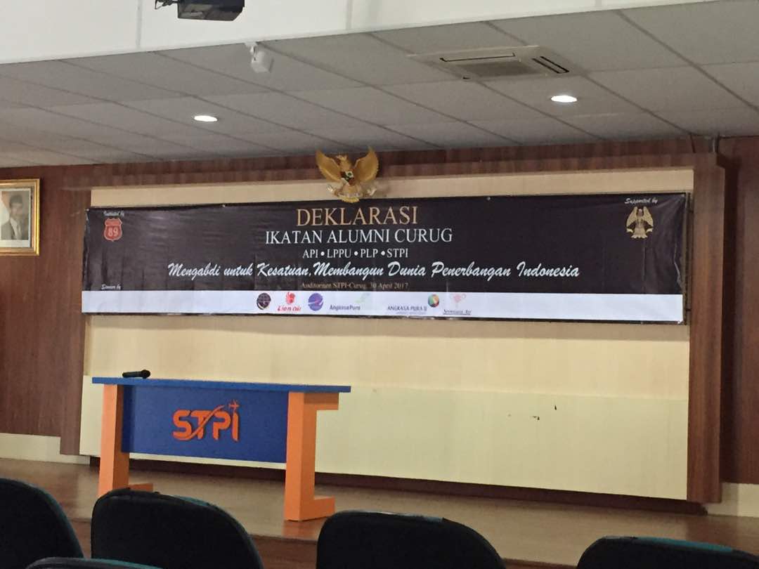 Semangat menyambut ikatan Alumni Curug .. semoga dapat memajukan institusi Dan jasa perhubungan udara  #ikatanalumnicurug #iac