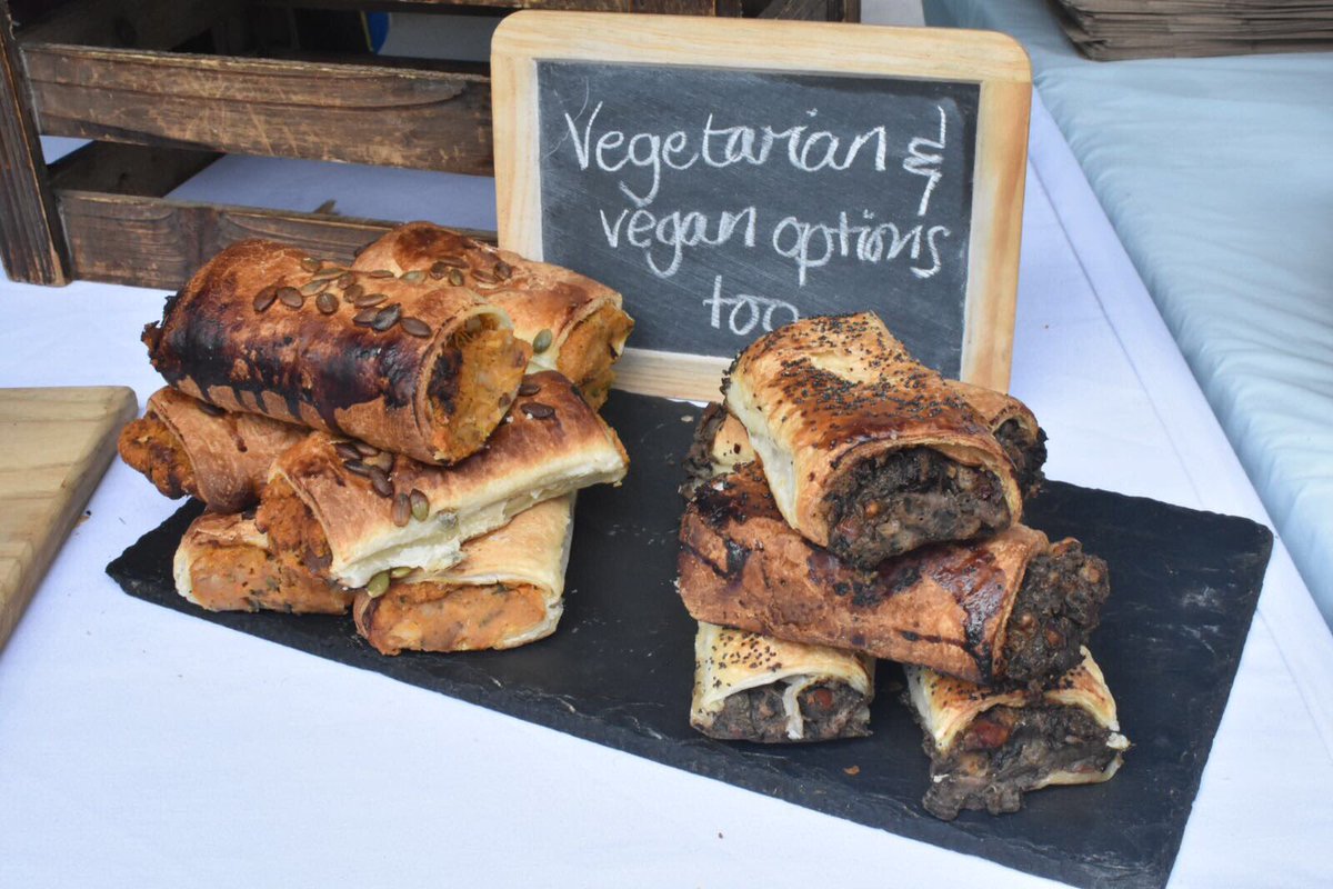 MrsMcMain's tweet image. @PodgyPieman @a_mcmain and I loved your vegan mushroom rolls @WealddownMuseum yesterday. DELICIOUS!!!!!