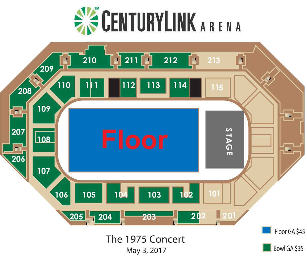 Centurylink Arena Boise Seating Chart