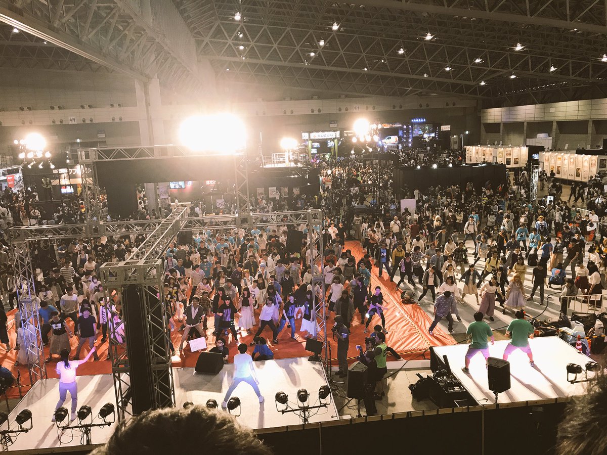 かずや ザ たっち در توییتر ニコニコ超会議でアニソンフィットネス踊ってきました 1000人でa Fitめっちゃ迫力あったなぁ 最後は高橋洋子さんの生歌 残酷な天使のテーゼ で踊りました たかはしごう先生ありがとうございました ニコニコ超会議2017 A