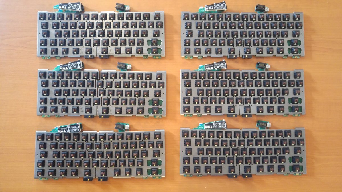 UltHackKeyboard's tweet photo. These prototypes are waiting to be EMC-tested next week. We'll be keeping you updated. https://t.co/JHRB8vOmrj