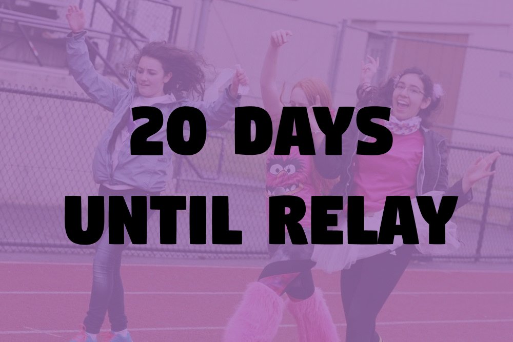 IssyRelay's tweet image. 20 days until Relay for Life! Keep fundraising! #issyrelay2017