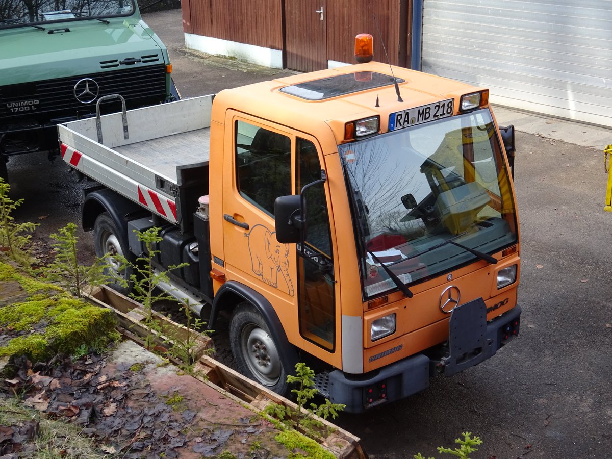 現在製造されているウニモグはすべて1ナンバー(普通貨物車)サイズ規格