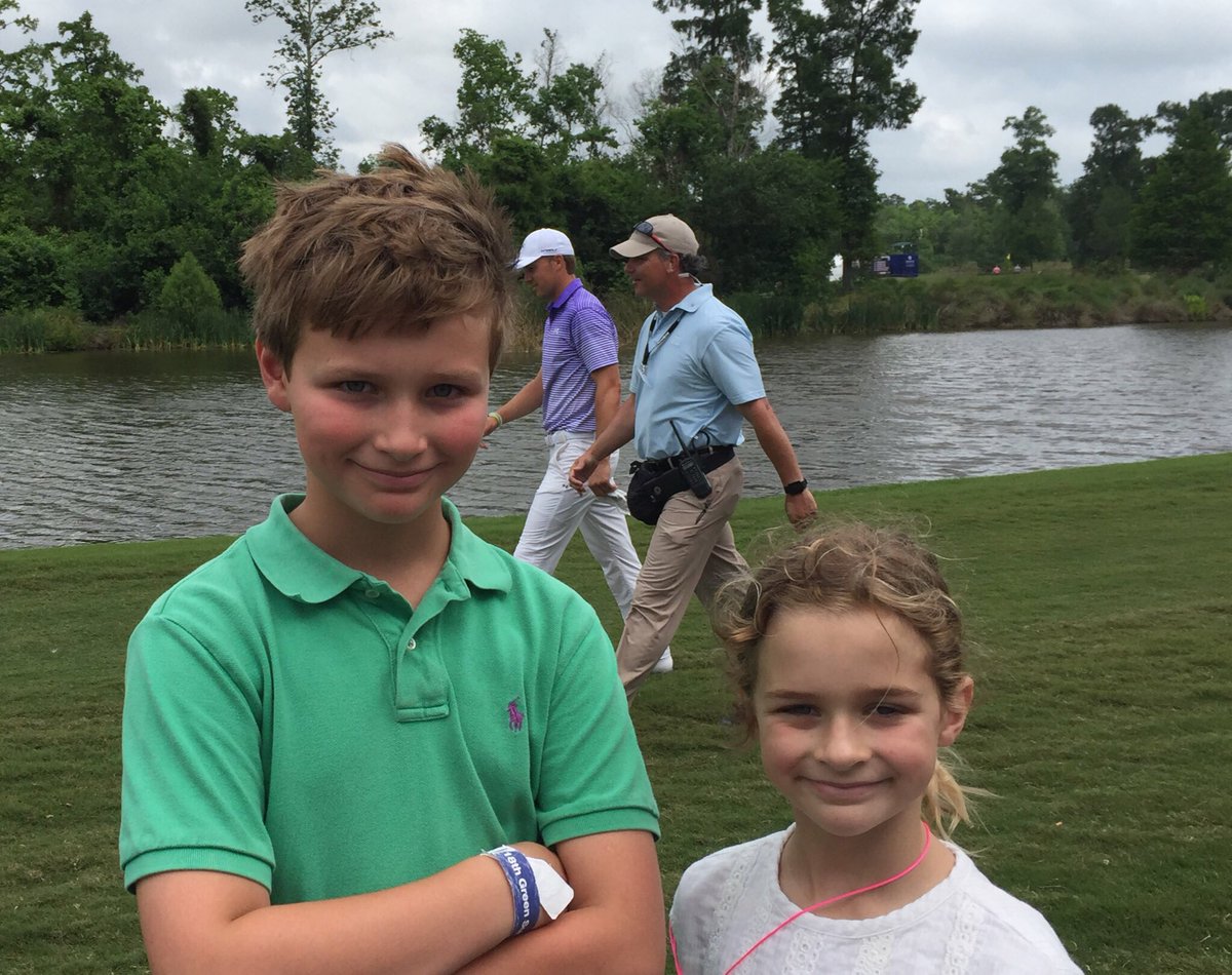 M. Whitten Wise, MD (@mwhittenwise) on Twitter photo Loved that <a href="/JordanSpieth/">Jordan Spieth</a> photobombed my future Masters Champion Evans Wise (Wearing green shirt in lieu of the green jacket) #zurichclassic Loved that <a href="/JordanSpieth/">Jordan Spieth</a> photobombed my future Masters Champion Evans Wise (Wearing green shirt in lieu of the green jacket) #zurichclassic