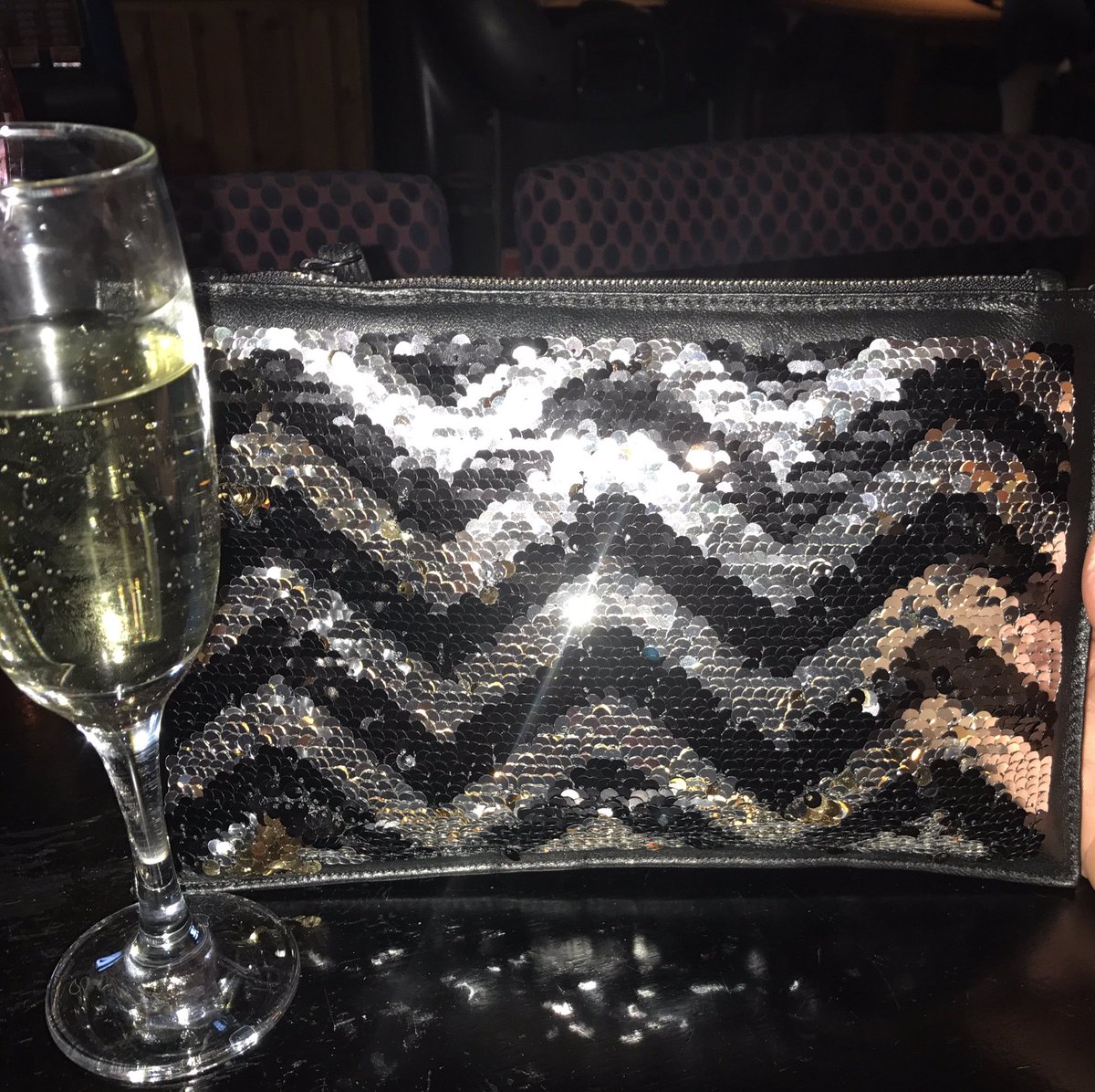 Thank you @Tamsin_Drew for lovely handbag from @apatchylondon #belatedbirthdaypresent