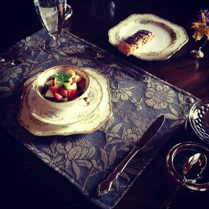 #Breakfast at #mansiondistrictinn #bedandbreakfast in #smethport #pawilds