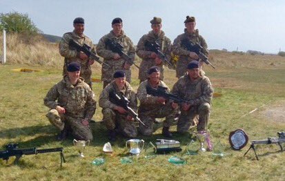 32SignalRegt's tweet image. Overall Team Champions of the @Fighting51st Shooting #competition w/e, winning 5 of 9 shoots. Well done to all. #teamwork #Team32SR @CO32SR