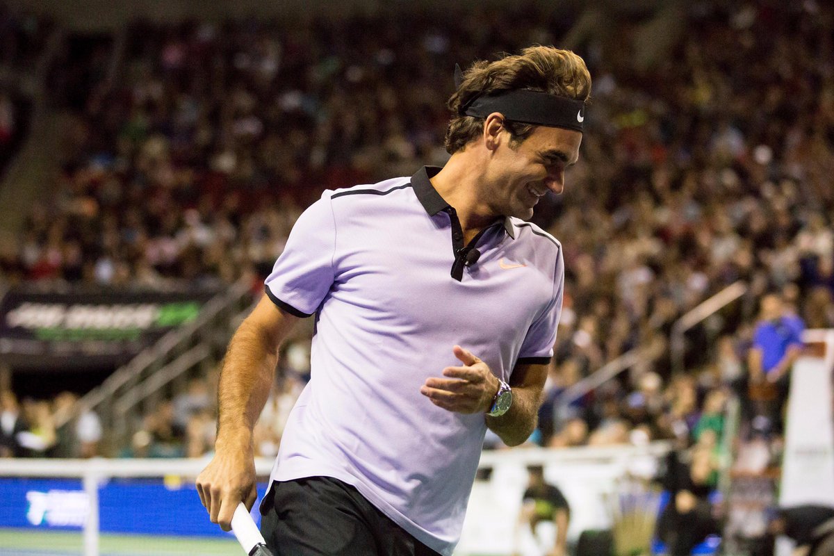 norinchi_df's tweet photo. Happiness is @rogerfederer HAPPY ! #MFA4 😍 https://t.co/607raGBHlg